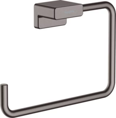 Anneau porte serviettes gun metal Addstoris Hansgrohe