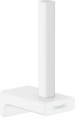 Réserve rouleau porte papier toilette mural blanc mat Addstoris Hansgrohe