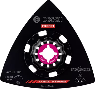Plateau de ponçage carbure Bosch Starlock AVZ90RT2