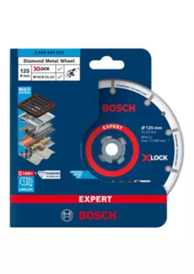 Image principale de Disque diamant Bosch pour métal Expert Ø125mm