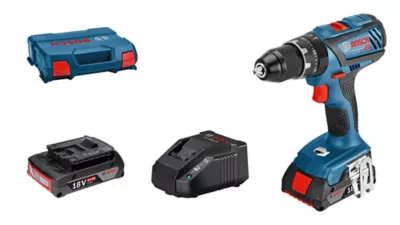 Perceuse visseuse sans fil Bosch Professional 18V 2x2,0Ah