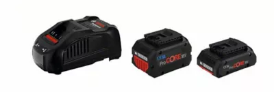 Image principale de Batterie Bosch Professional ProCORE18V 1x4,0Ah + 1x5,5Ah + chargeur GAL 1880 CV