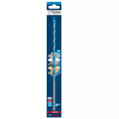 Foret multi matériaux (x1) - dimensions Ø.8 x L.250 mm - emmanchement Plat - Bosch