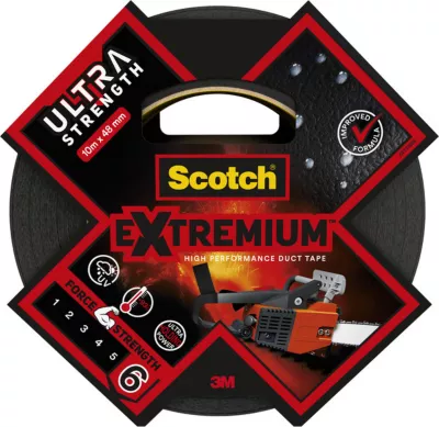 Toile de réparation Scotch Ultra noir 48mm x 10 m