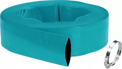 Tuyau de refoulement Gardena avec collier de serrage 38mm 1 1/2", 10m