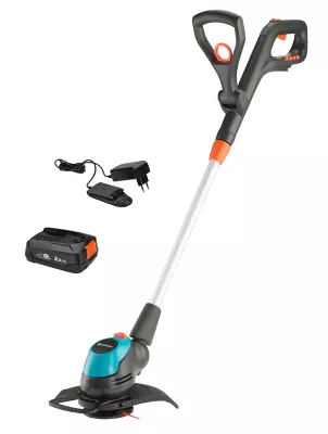 Coupe-bordures sans fil avec batterie 18 V - largeur de coupe avec fil 230 mm - Gardena EasyCut 23/18V P4A