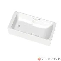 BAIGN.RECT.170X80 KHEOPS3 BLC P116801