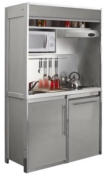 CUISINE COMBILOC DECO METAL GRIS NPAZ120Z42