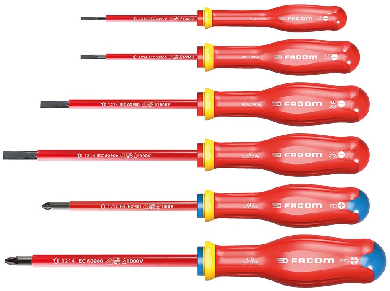 TOURNEVIS ISOLÉS 1000V conformes norme EN 60900