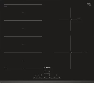 Plaque de cuisson induction 4 foyers - coloris noir - l.59,2 x P.52,2 x H.5,1 cm - Bosch PXE631FC1E