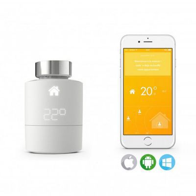 Image principale de Tête thermostatique intelligente Tado° - Accessoire pour le contrôle multi-pièces et contrôle de chauffage intelligent