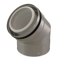 COUDE 45 ROLUX 3CEP CONDENS D160/250MM 490565