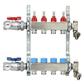KIT COLLECTEURS INOX +RACC.8S R553FKS248
