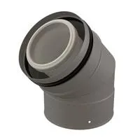 COUDE 45 3CET 125/200MM PPTL/METAL 333511