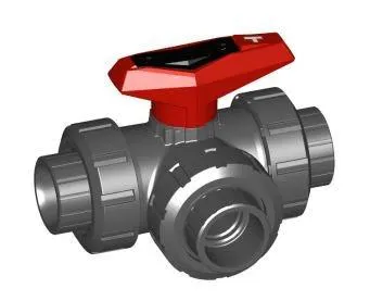 ROBINET BIL.543 T-H PVC/FPM D40 161543215