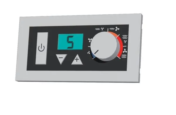 BOITIER COM.AEROTHERME MUR/RIDEAU AIR M090010
