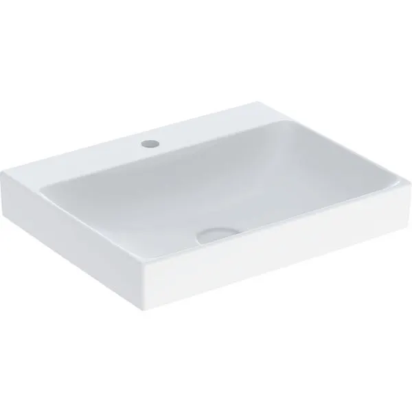 LAVABO ONE 1T S/VERT. 60X48 BLC 505.020.01.1