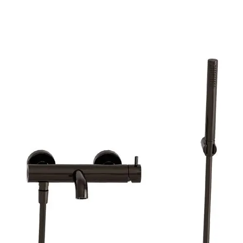MITIGEUR B/D TRIVERDE +DCHT BLACK MAT TV18072