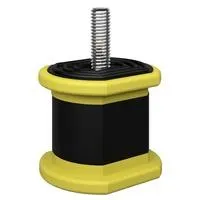 AMORTISSEUR ANTI-VIBRAT.JAUNE 200KG 9898-038