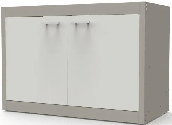 MEUBLE SS EVIER CLIPMETAL GRIS 120 ABMV121Z02