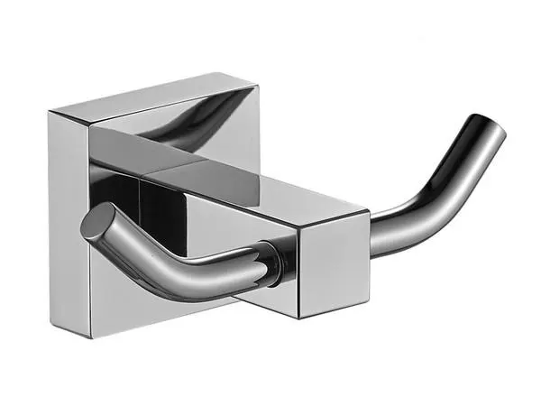 PORTE-PEIGNOIR 2 TETES CUBIC 91X38 100132