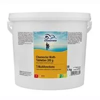 CHLORE LENT MULTIFONCT.SS.CU 200G 5KG MAXI5SC