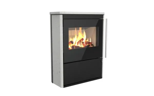 POELE A BOIS HORIZ'ON 7.8KW PIERRE NAT 526215