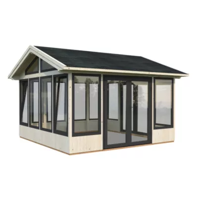 Abri / Veranda de jardin Palmako Isabella bois surface extérieure totale 22,9m²