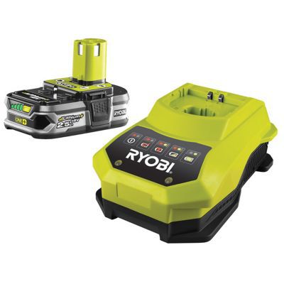 Chargeur + batterie lithium-Ion 2,5Ah - 18V Ryobi ONE+