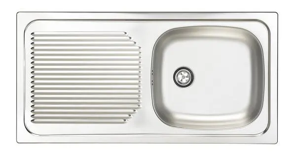 EVIER ECO INOX 1C.A ENC.86CM LISSE EEAM086A01