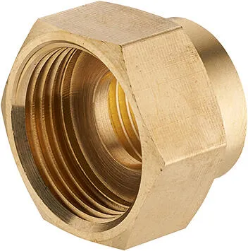 Raccord manchon femelle F.12X17(3/8'') cuivre à visser - (lot de 2)