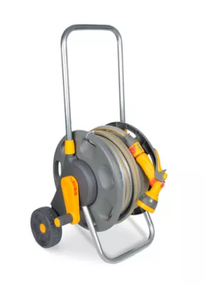 Chariot équipé avec tuyau d'arrosage Hozelock ø12,5 mm L.40 m
