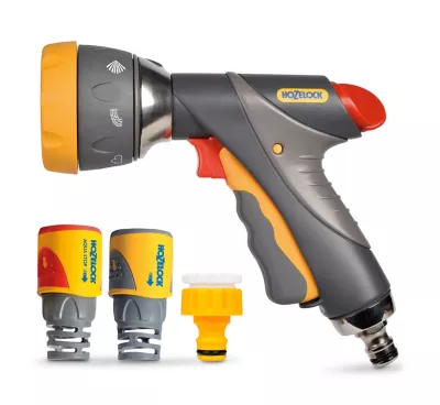 Pistolet multijets pro Hozelock + raccords