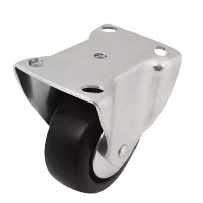 Roulette fixe ø6.47 cm,40 kg Caoutchouc thermoplastique (TPR)