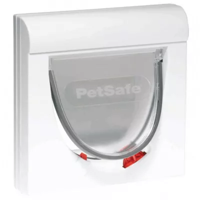 Chatière magnétique Staywell Petsafe 169 x 169 cm blanche