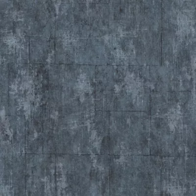 Papier Peint intissé Pierre Béton L.1005 x l.52cm gris, bleu