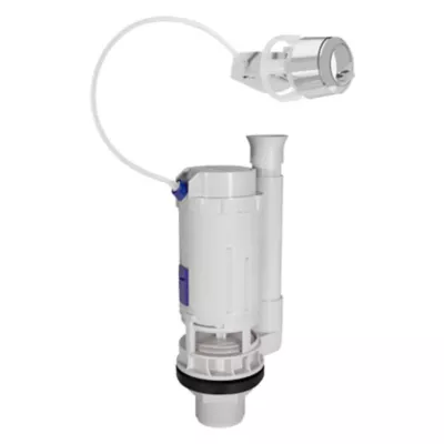 Chasse d'eau Fluidmaster - 2", Double bouton poussoir + câble