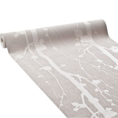 Papier peint vinyle lourd Superfresco Solitude taupe