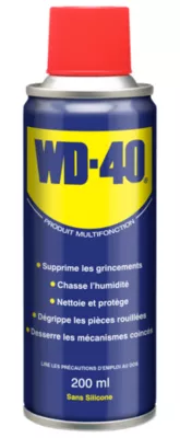 Bombe multifonction WD-40 en aérosol 200 ml