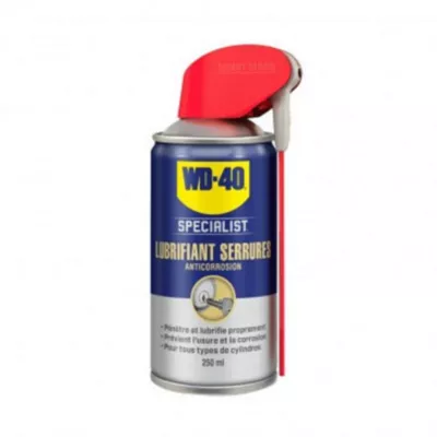 Lubrifiant serrures anticorrosion WD40 250ml