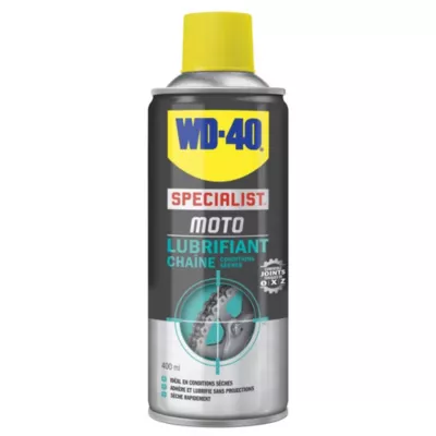 Lubrifiant chaîne de vélo toutes conditions WD40 250 ml