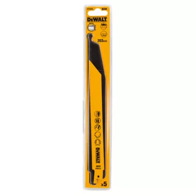 5 lames de scie égoïne BIM DeWalt Métal