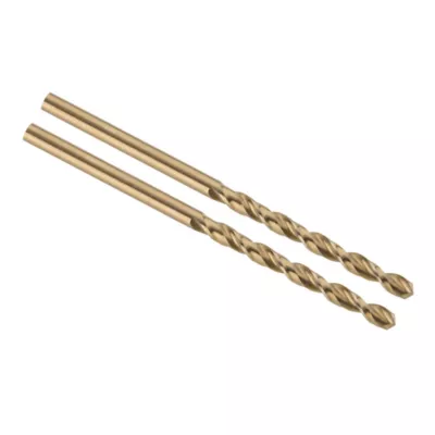 Foret métal (x2) - dimensions Ø.3 x L.61 mm - emmanchement 3 méplats - DeWalt
