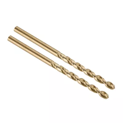 Foret métal (x2) - dimensions Ø.4 x L.75 mm - emmanchement 3 méplats - DeWalt