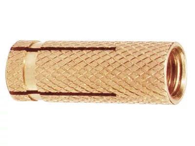 4 chevilles laiton M8 x 30 mm