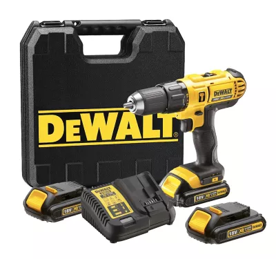 Perceuse visseuse à percussion sans filn DeWalt XR 18V - 1.3Ah Li-Io