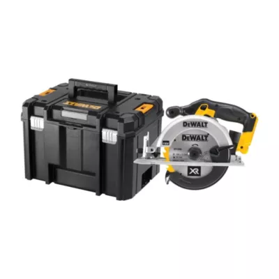 Scie circulaire sans fil DeWalt XR 18V 165 mm + coffret DCS391NT (sans batterie)