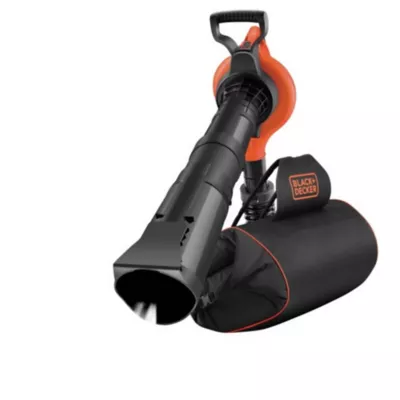Aspirateur souffleur broyeur électrique Black+Decker 3000W