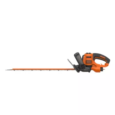 Taille-haie filaire 550 W - longueur de la lame 60 cm - écartement des dents 25 mm - Black+Decker BEHTS451-QS