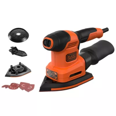 Ponceuse multifonction Black+Decker BEW200K-QS 200W